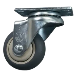 3" x 1-1/4" Thermo-Pro Wheel Gray/Beige - 210 lbs. Capacity