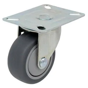 3" x 1-1/4" Thermo-Pro Wheel Swivel Caster w/ Swivel Dust Cap - 210 lbs. Cap.