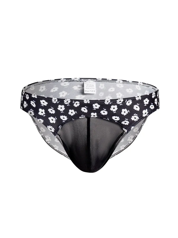 4 Pack Mens Sexy Print Pouch Bikini