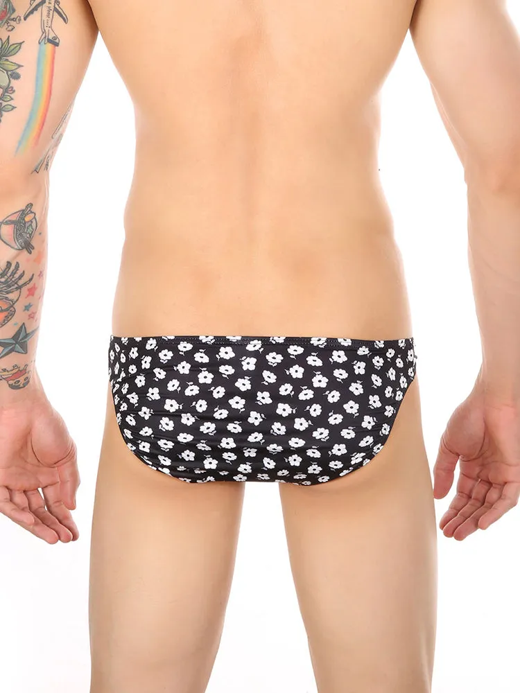 4 Pack Mens Sexy Print Pouch Bikini