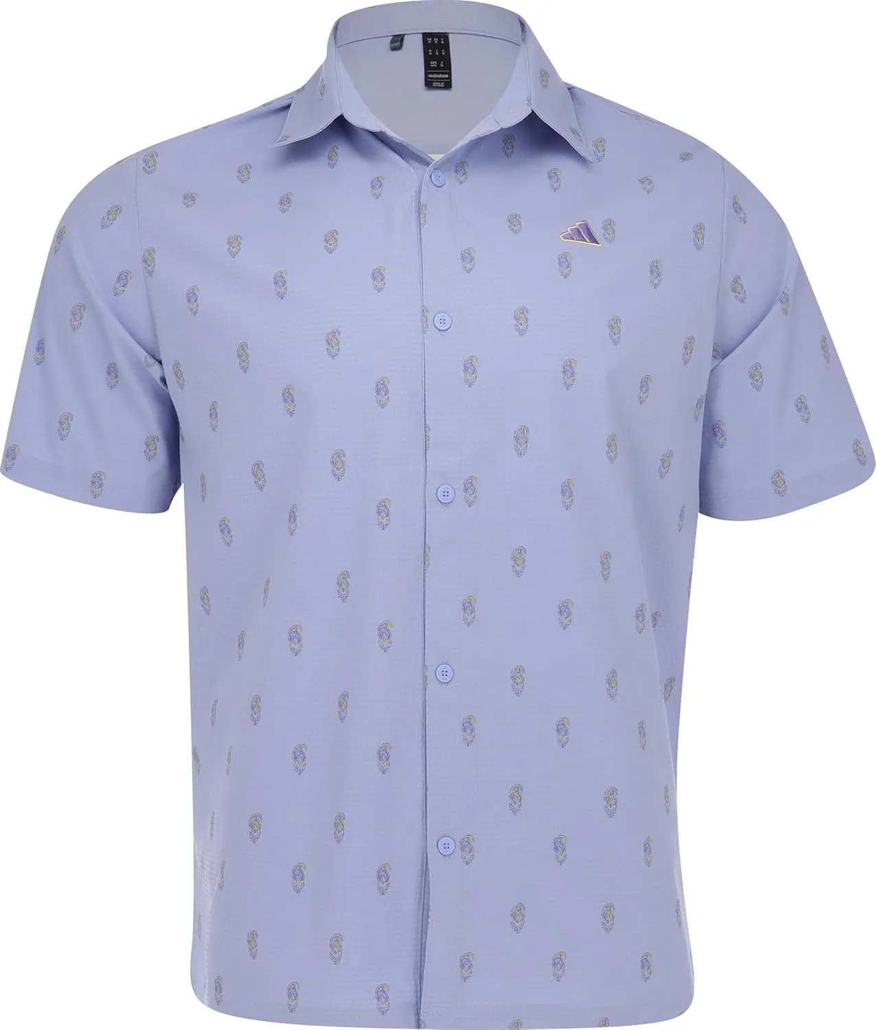 adidas Men's Go-to Resort Button Down Polo Shirt