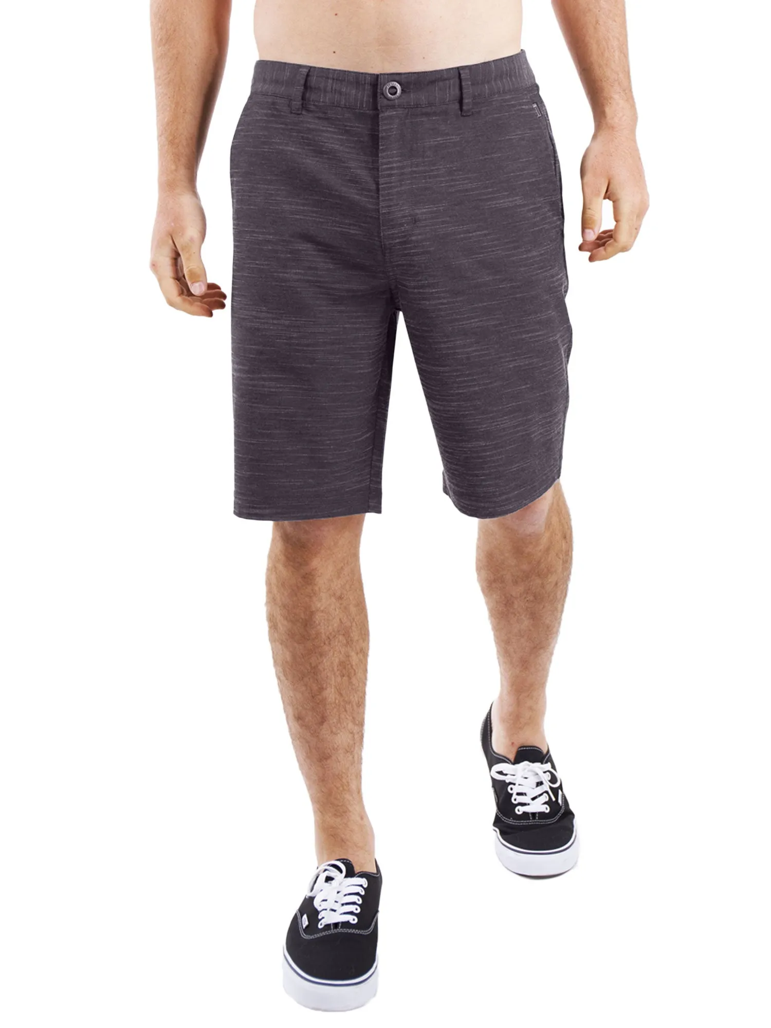 All In One Mens Hybrid Shorts - Slub Pine