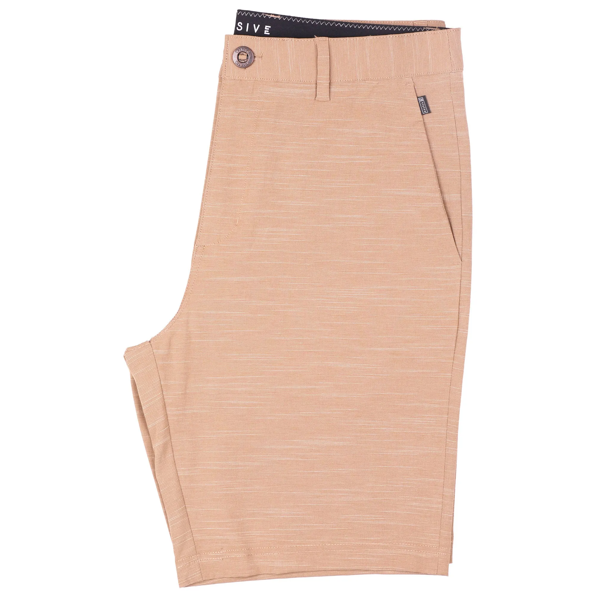 All In One Mens Hybrid Shorts - Slub Pine