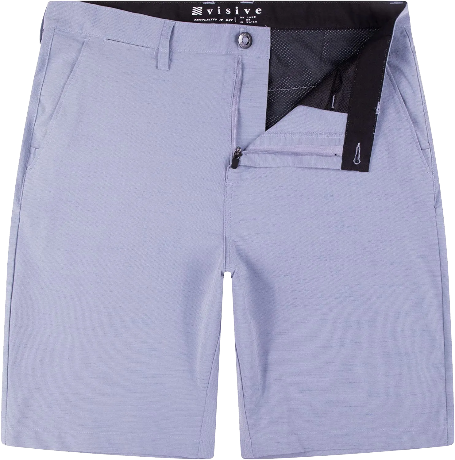 All In One Mens Hybrid Shorts - Slub Pine