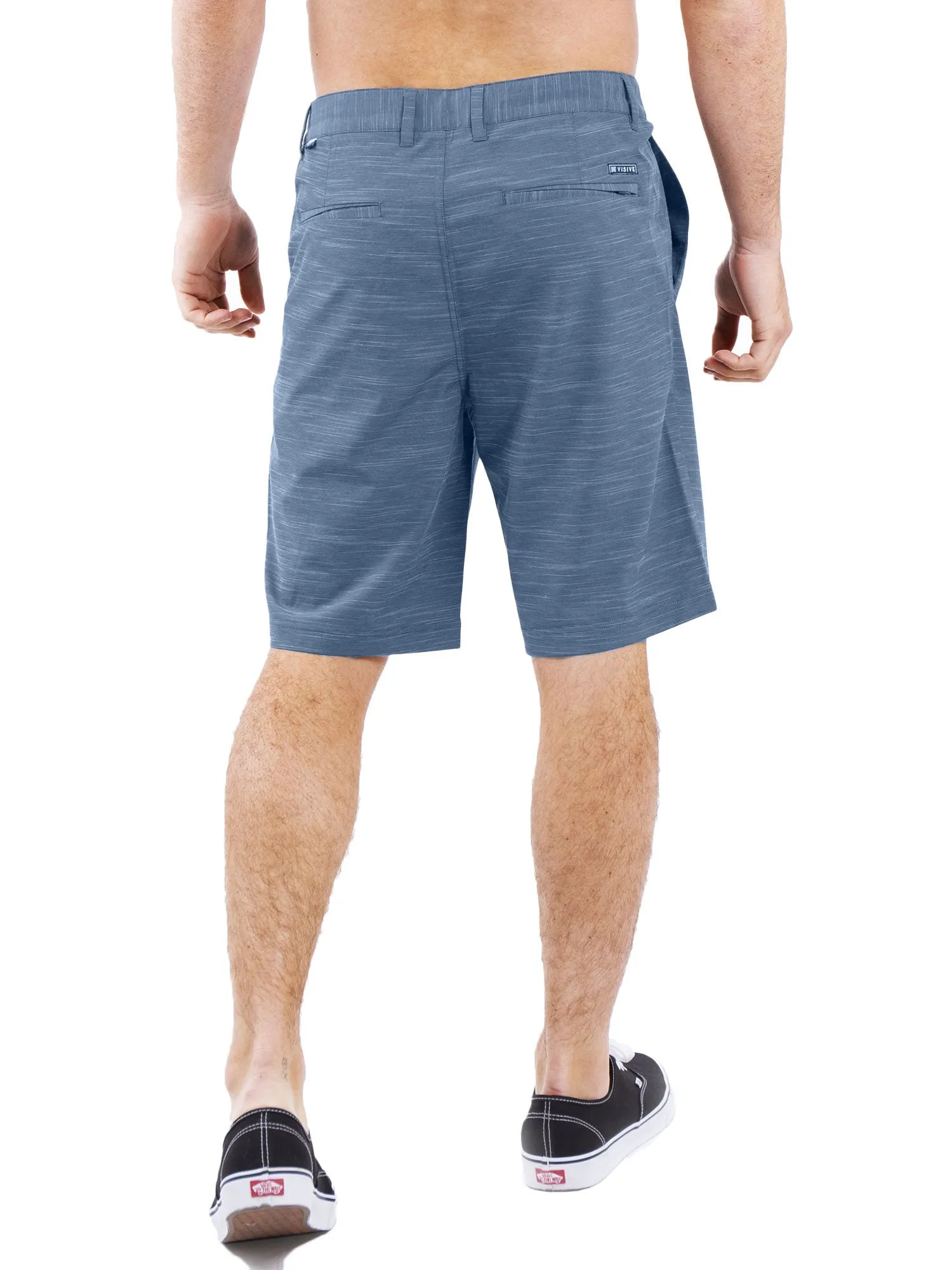 All In One Mens Hybrid Shorts - Slub Pine