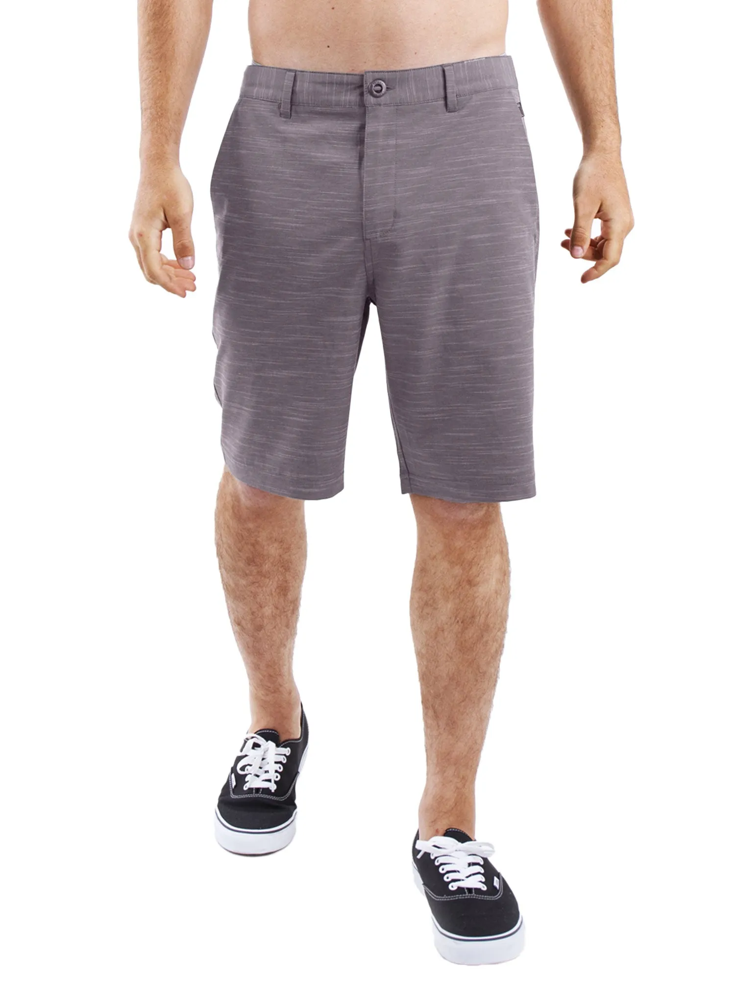 All In One Mens Hybrid Shorts - Slub Pine