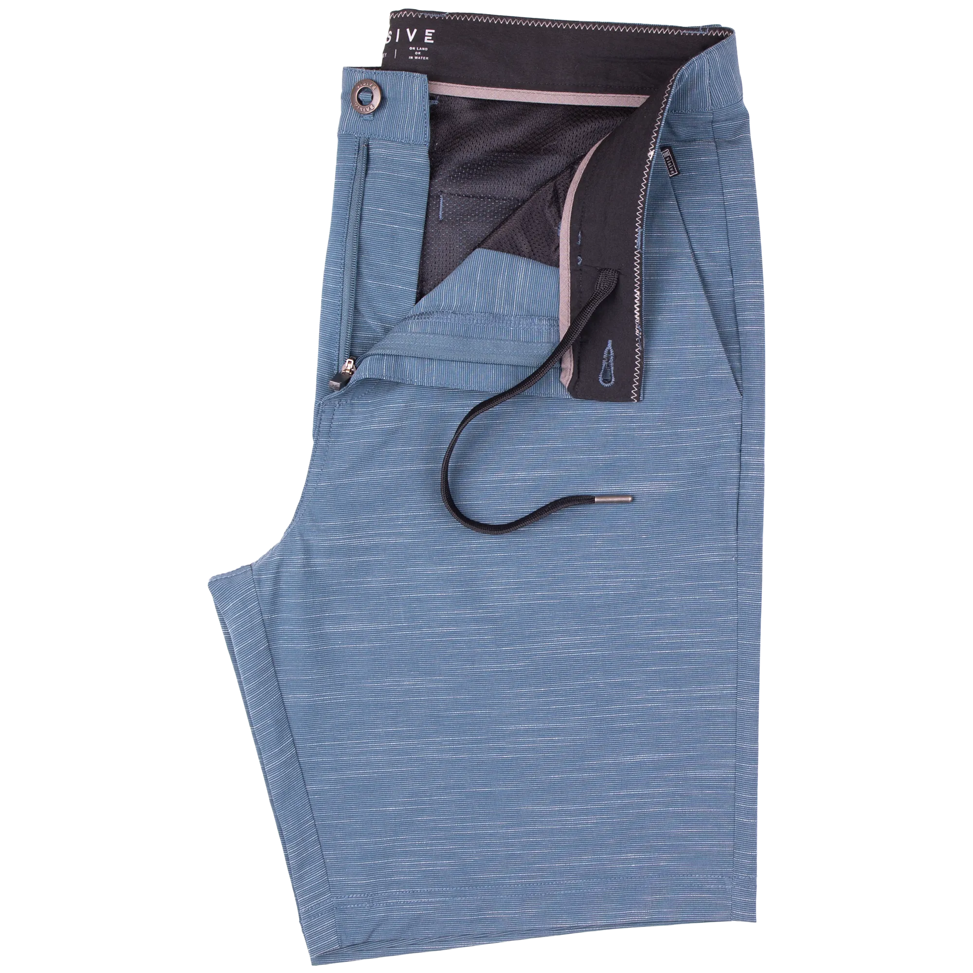 All In One Mens Hybrid Shorts - Slub Pine