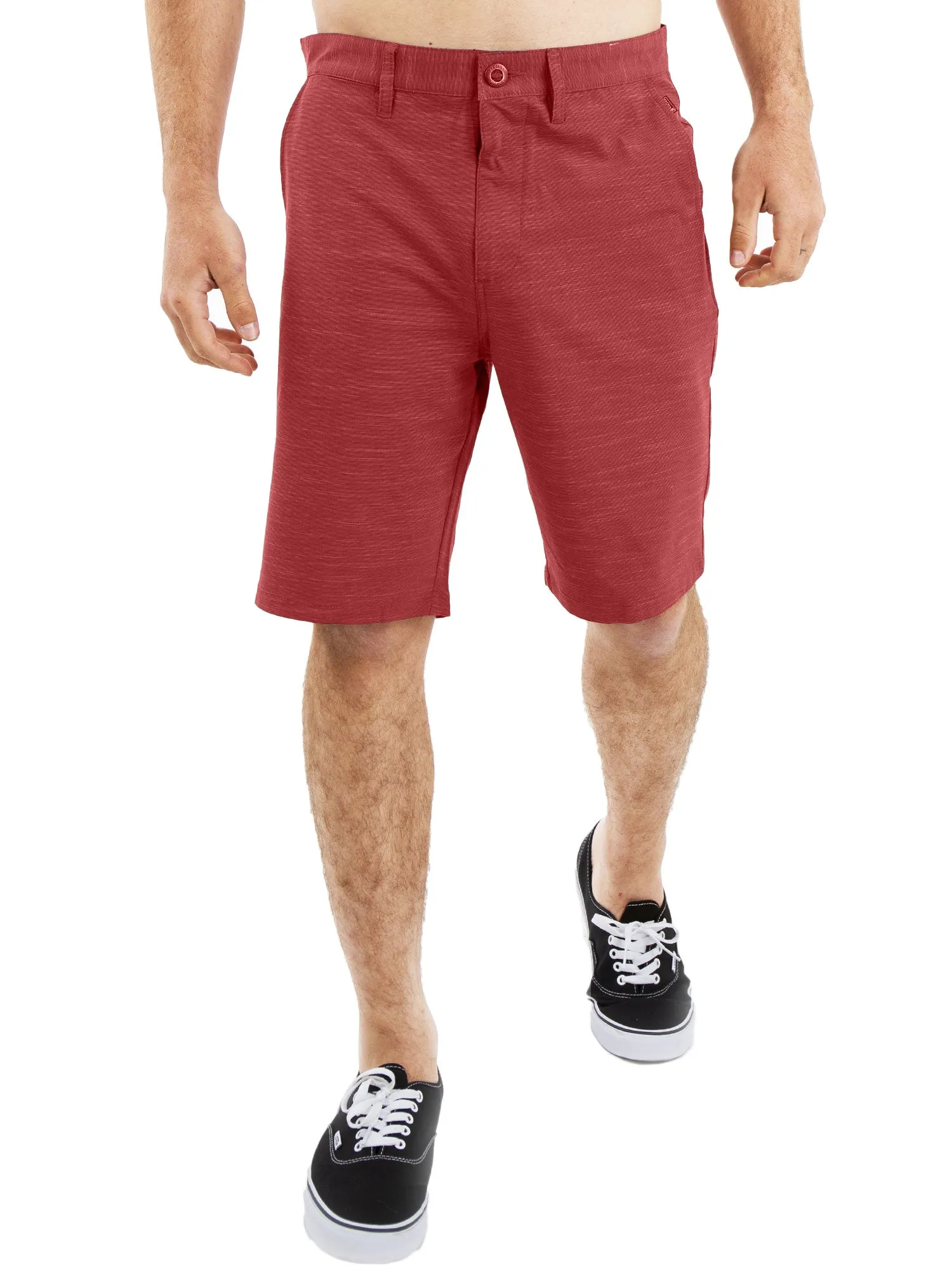All In One Mens Hybrid Shorts - Slub Pine