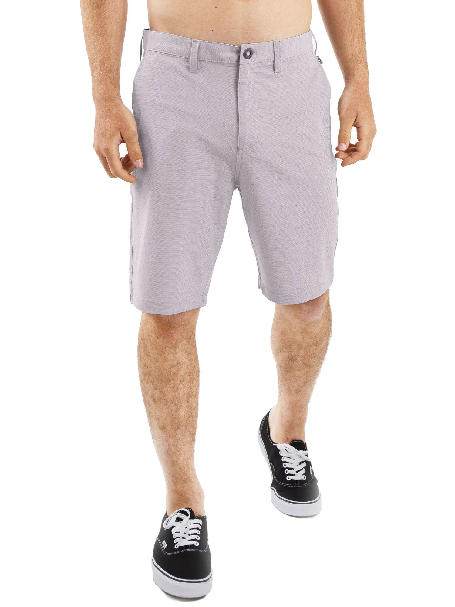 All In One Mens Hybrid Shorts - Slub Pine