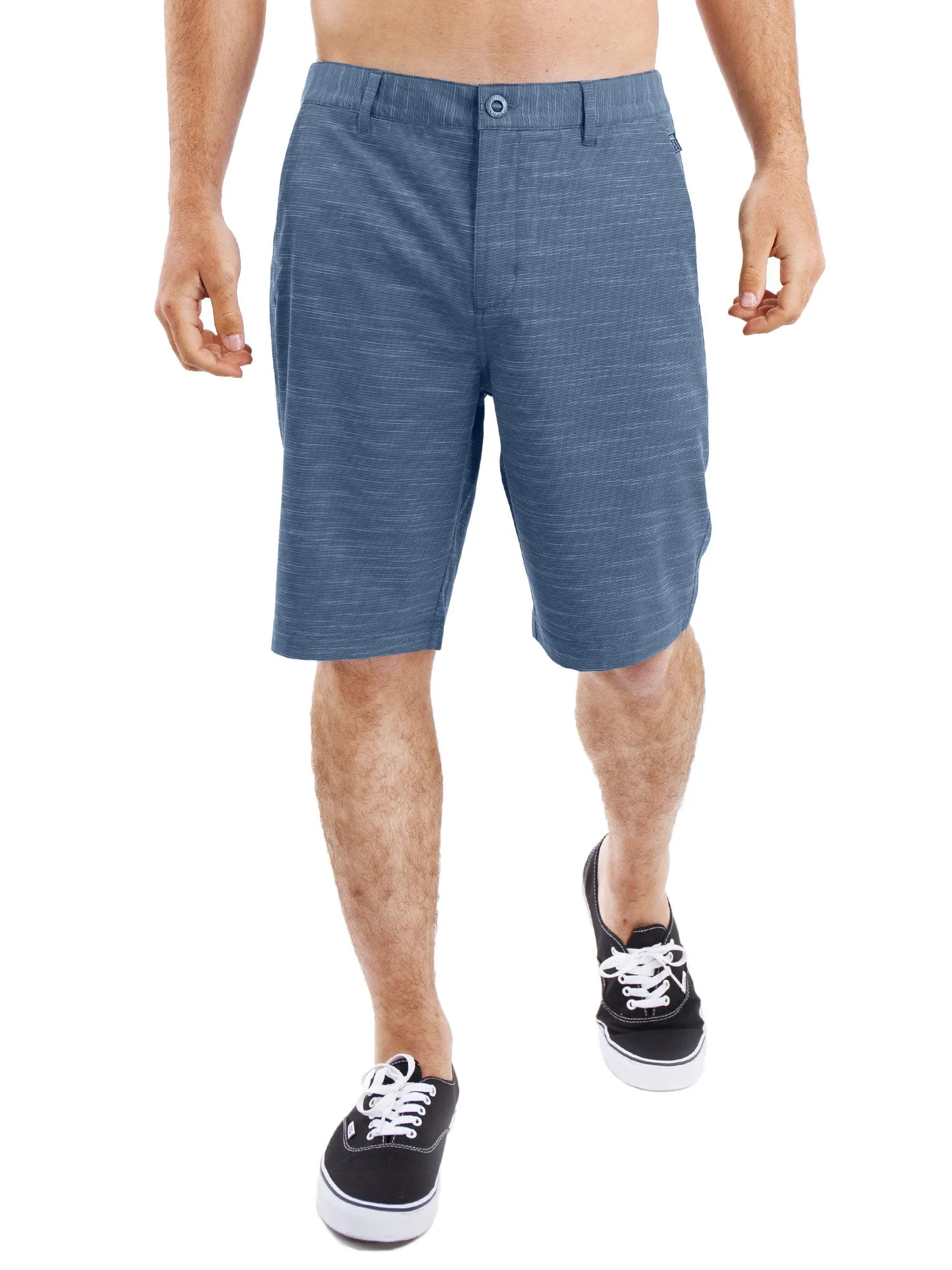 All In One Mens Hybrid Shorts - Slub Pine
