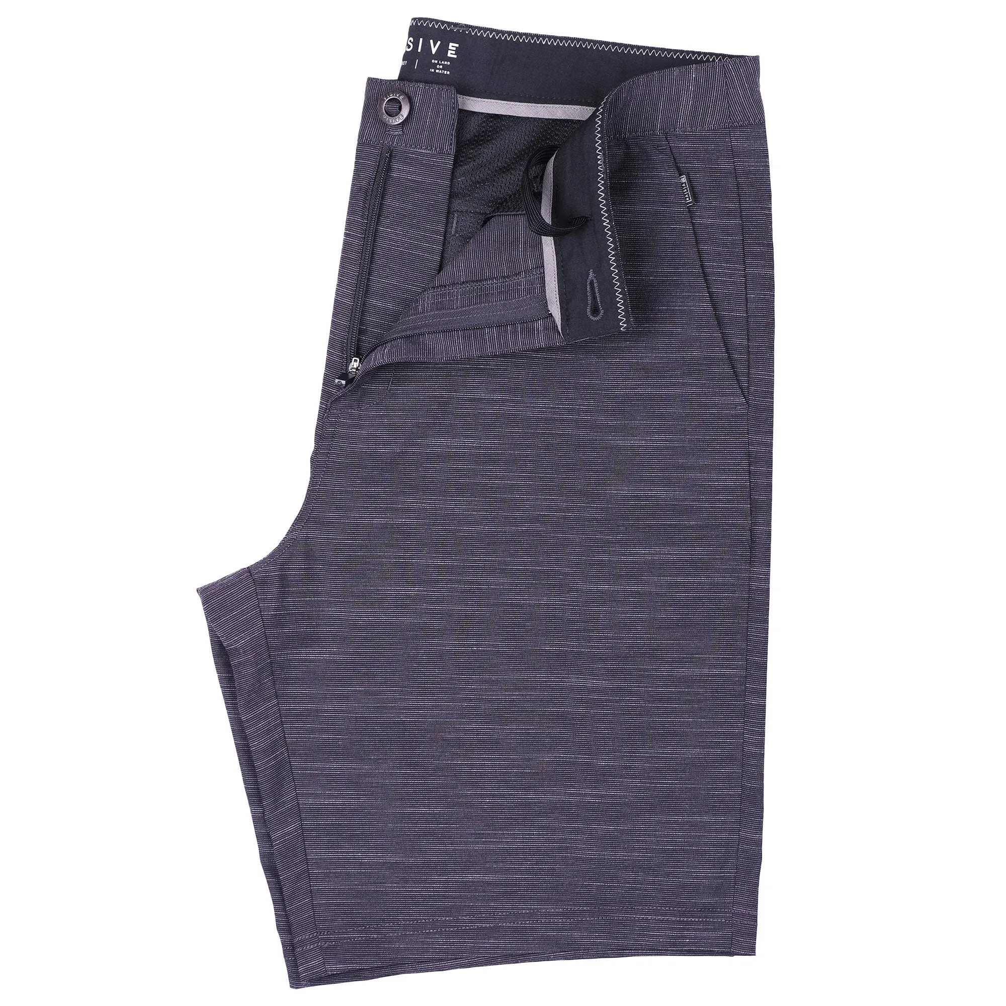 All In One Mens Hybrid Shorts - Slub Pine