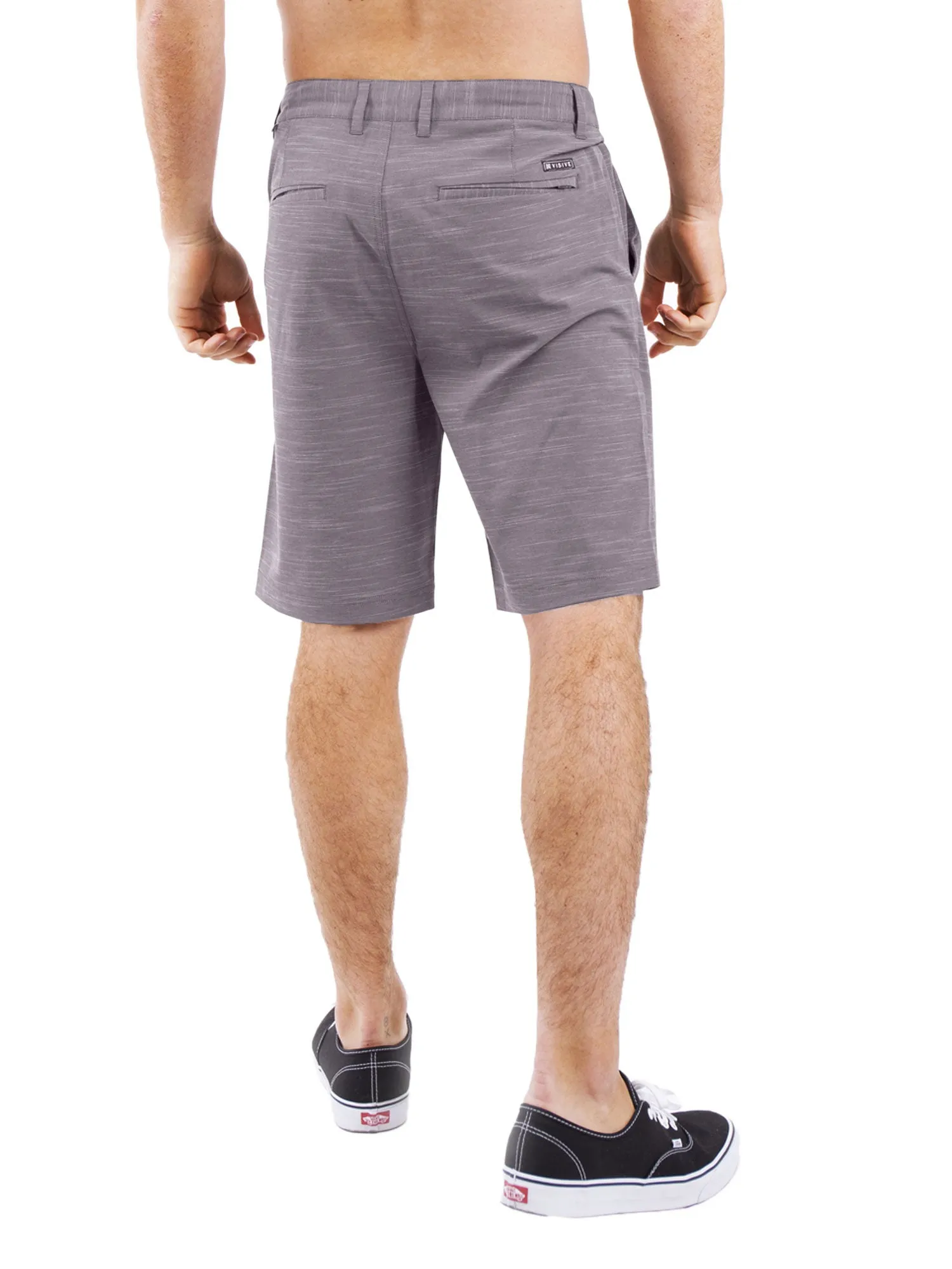 All In One Mens Hybrid Shorts - Slub Pine