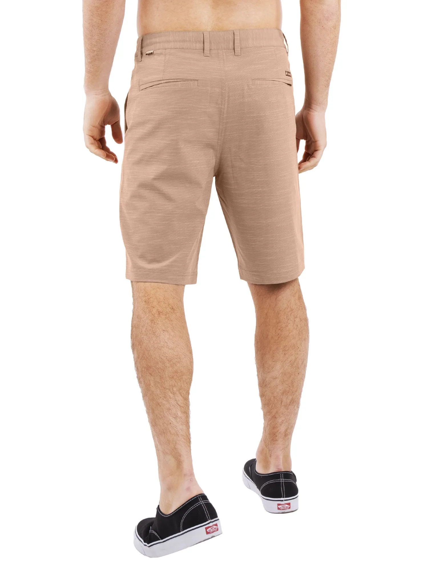All In One Mens Hybrid Shorts - Slub Pine