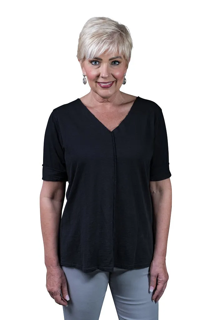 Andrea Center Seam Top (BQ151) - FINAL SALE