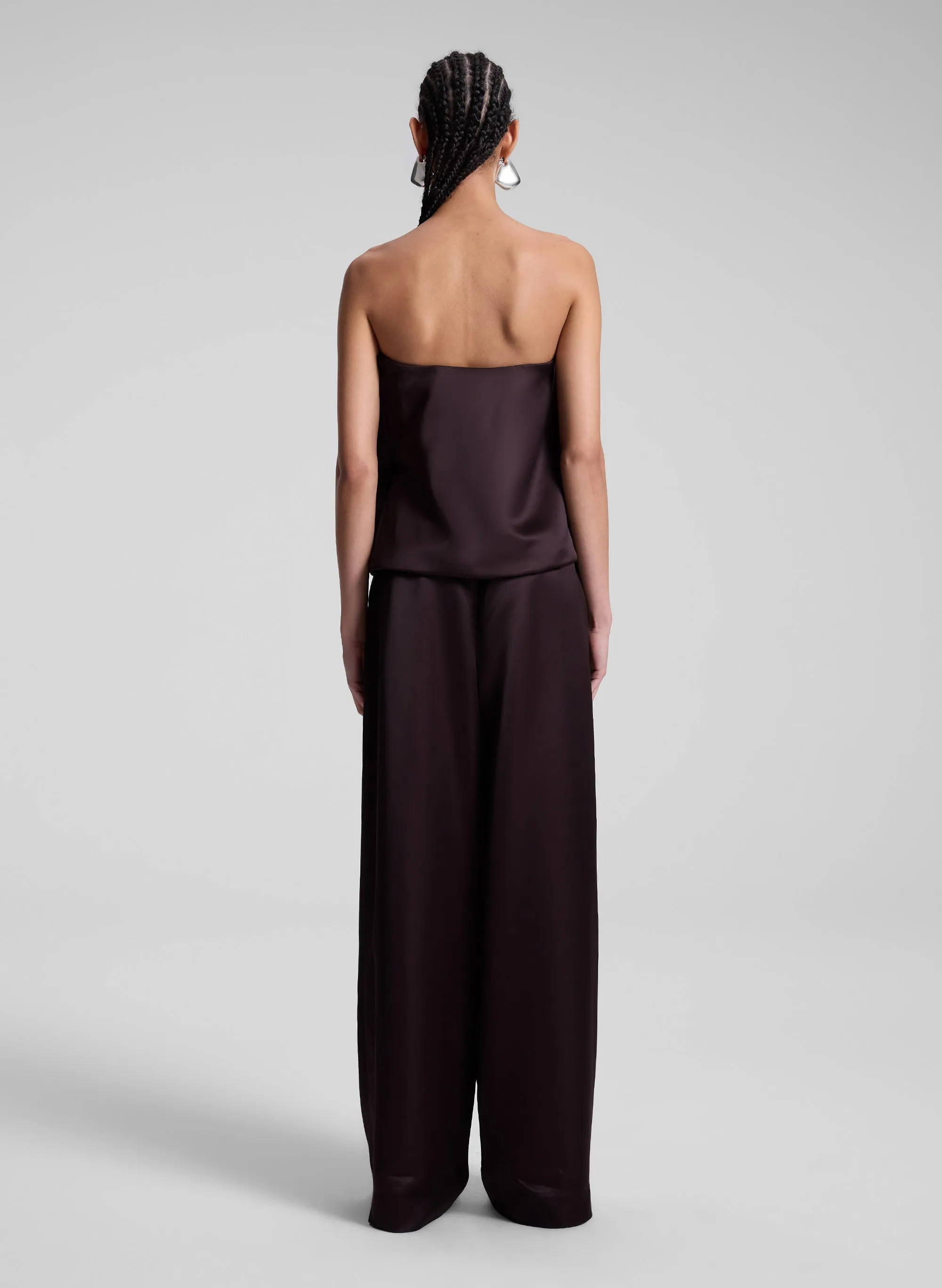 Ani Strapless Satin Top