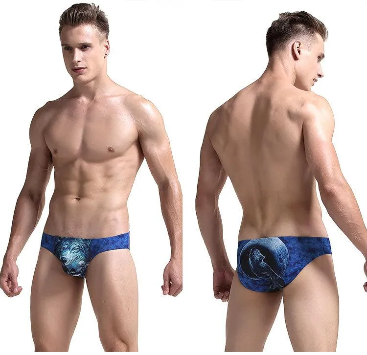 Animal Print Bikini Briefs