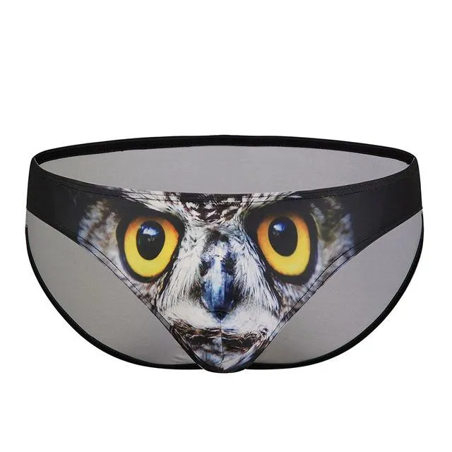 Animal Print Bikini Briefs