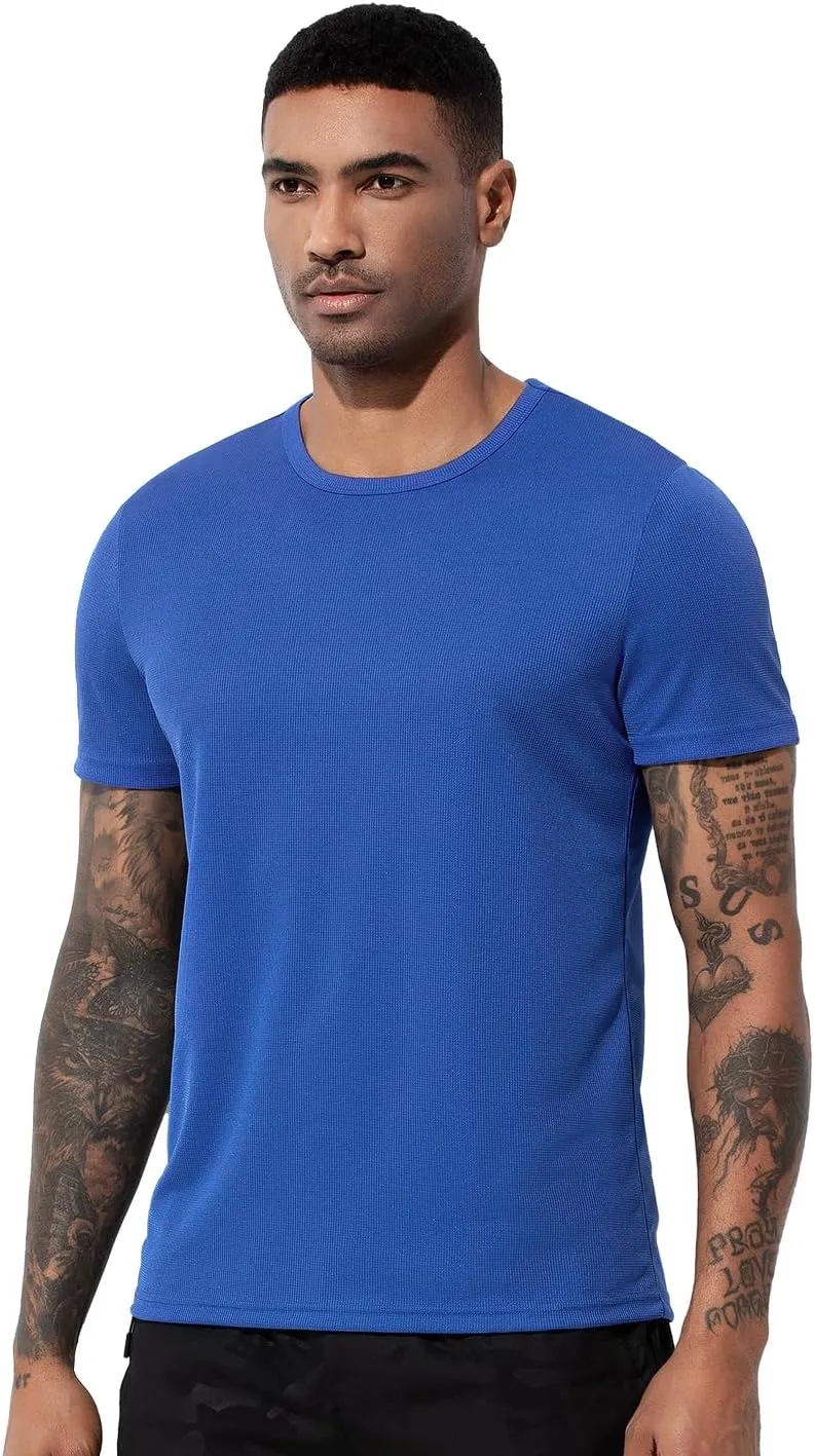 Arjen Kroos Mens Workout Shirts Dry Fit Gym Short Sleeve T-Shirt Moisture Wicking Active Athletic Performance Running Shirts