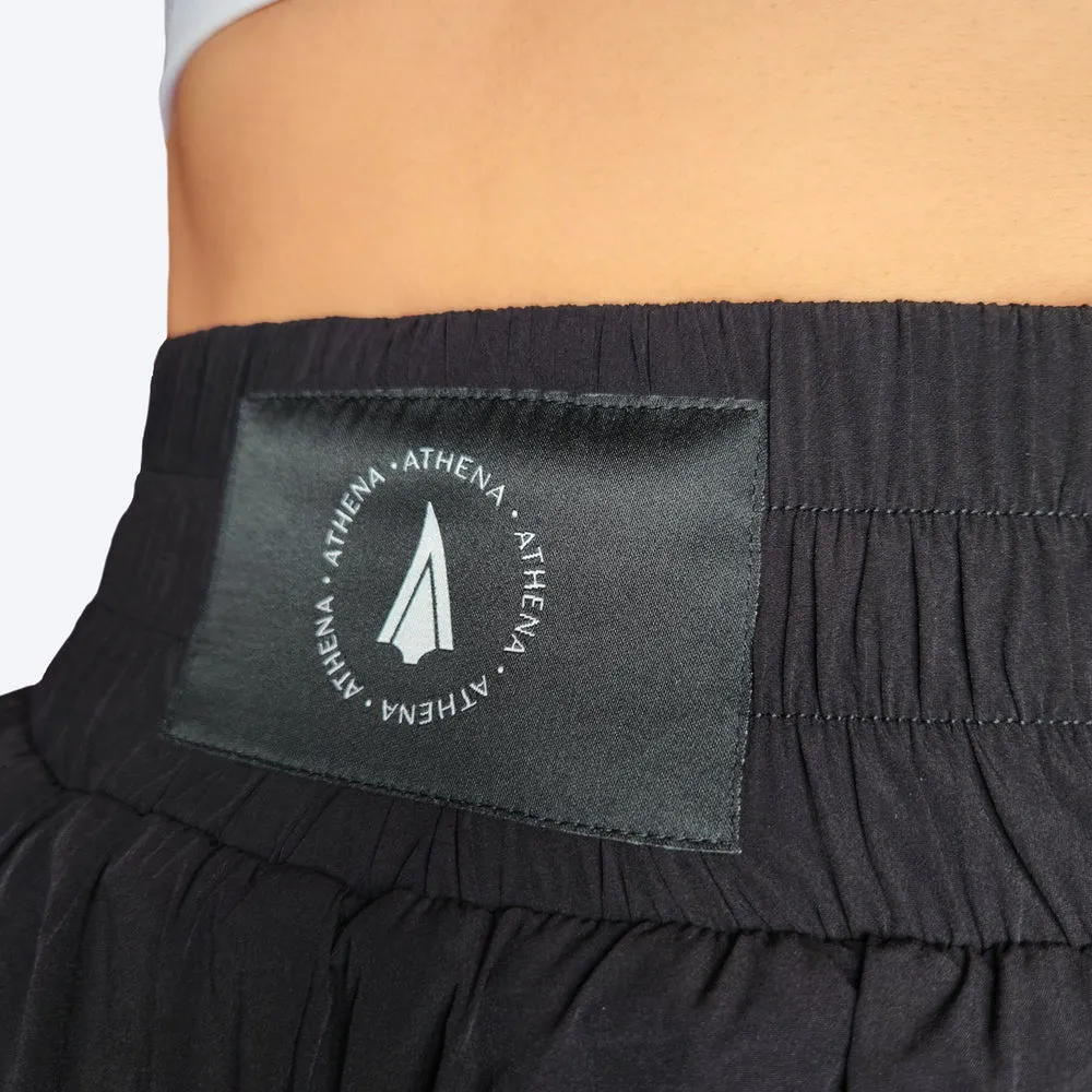 ATHENA FIGHTWEAR THEIA BOXING SHORTS (BLACK)