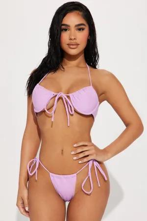 Away On Your Yacht 2 Piece Bikini - Lavender