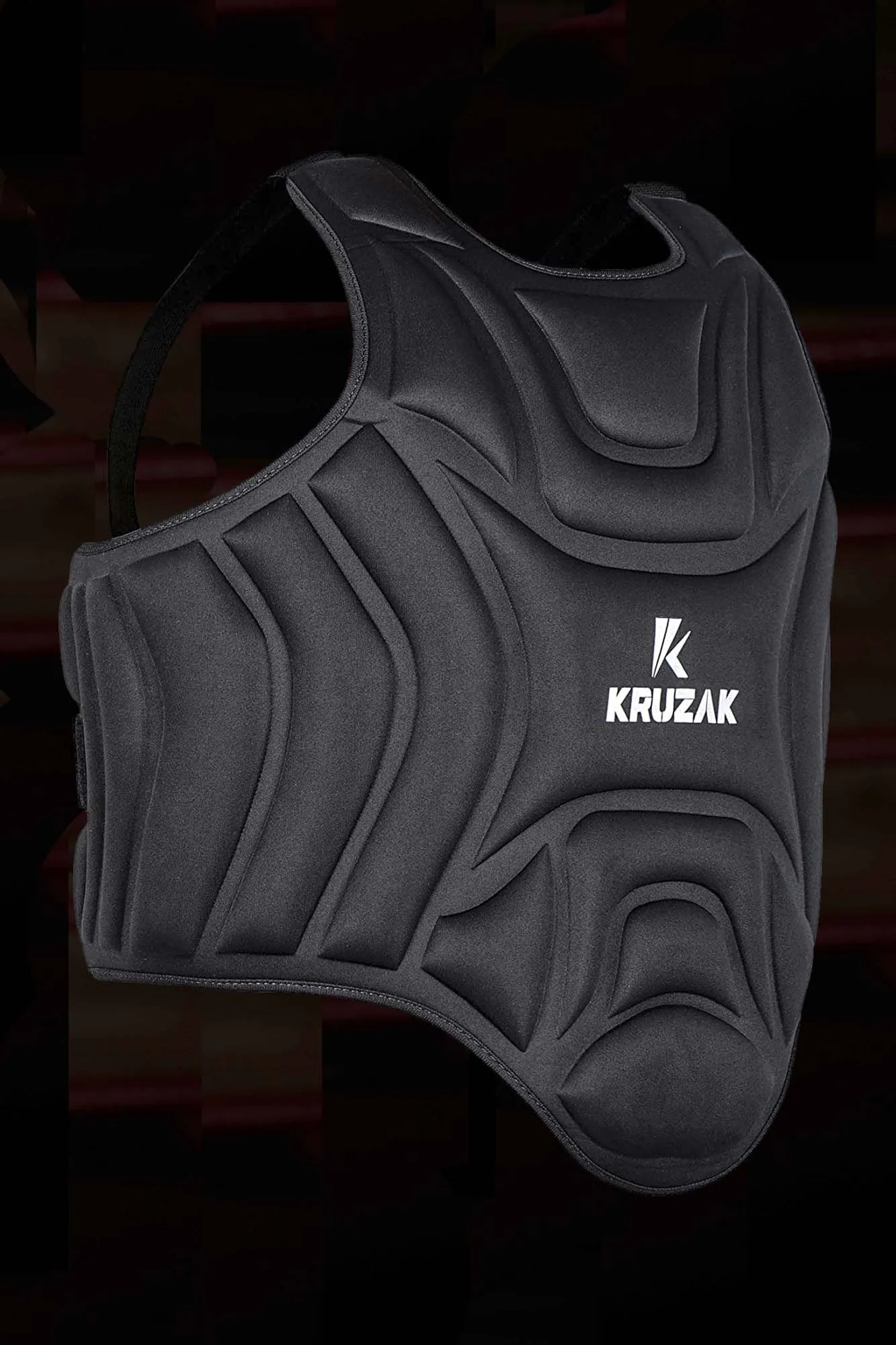 Black Unisex Body & Chest Protector - MMA Training Equipment