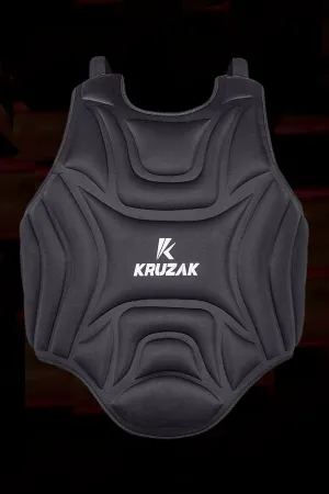 Black Unisex Body & Chest Protector - MMA Training Equipment