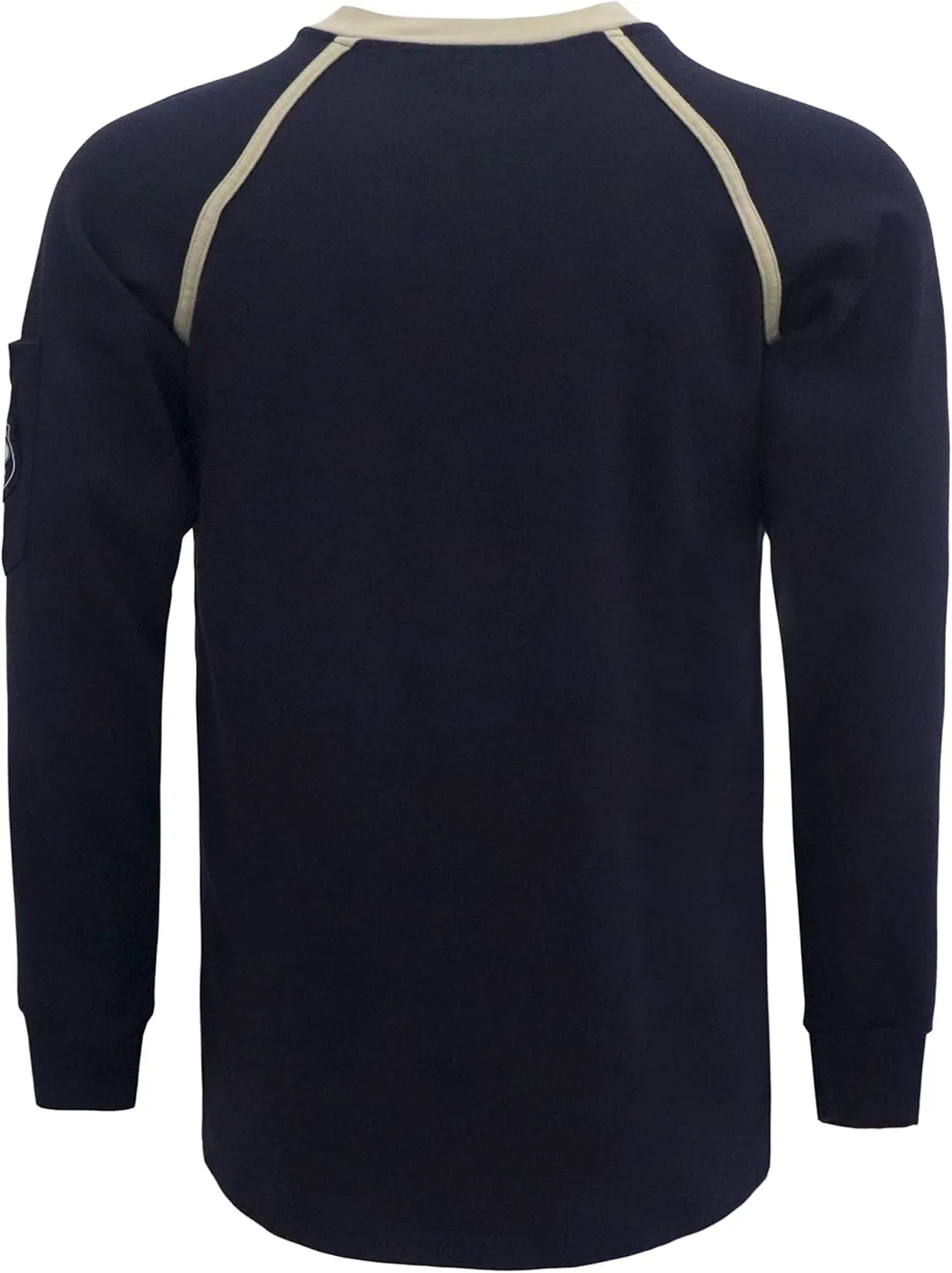 BOCOMAL FR Shirts Flame Resistant Henley Printed and Camo Two Tone 7oz Men's Fire Retardant Work Shirts