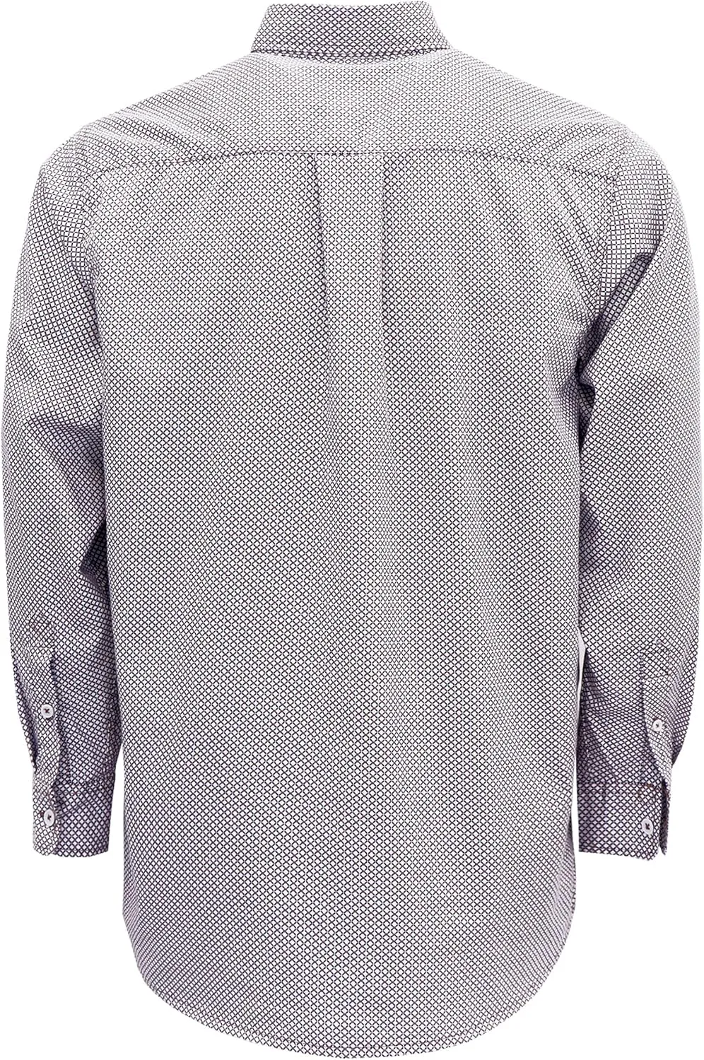 BOCOMAL FR Shirts for Men Printed Plaid Flame Resistant Clothing 6.5oz Cotton Button Up Welding Shirts NFPA2112 CAT2