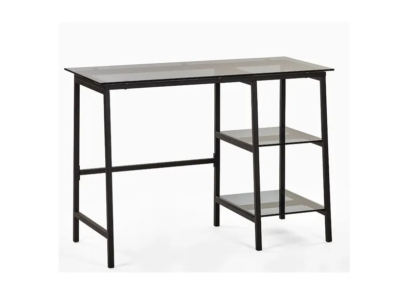 Chicago Smoked Glass Desk