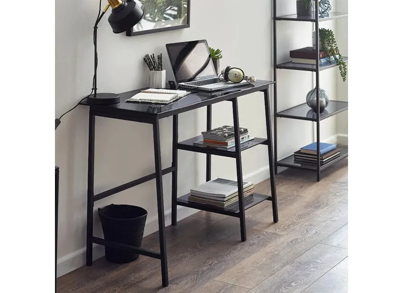 Chicago Smoked Glass Desk