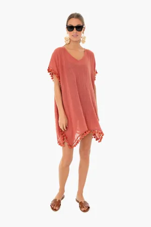 Coral Katie Caftan