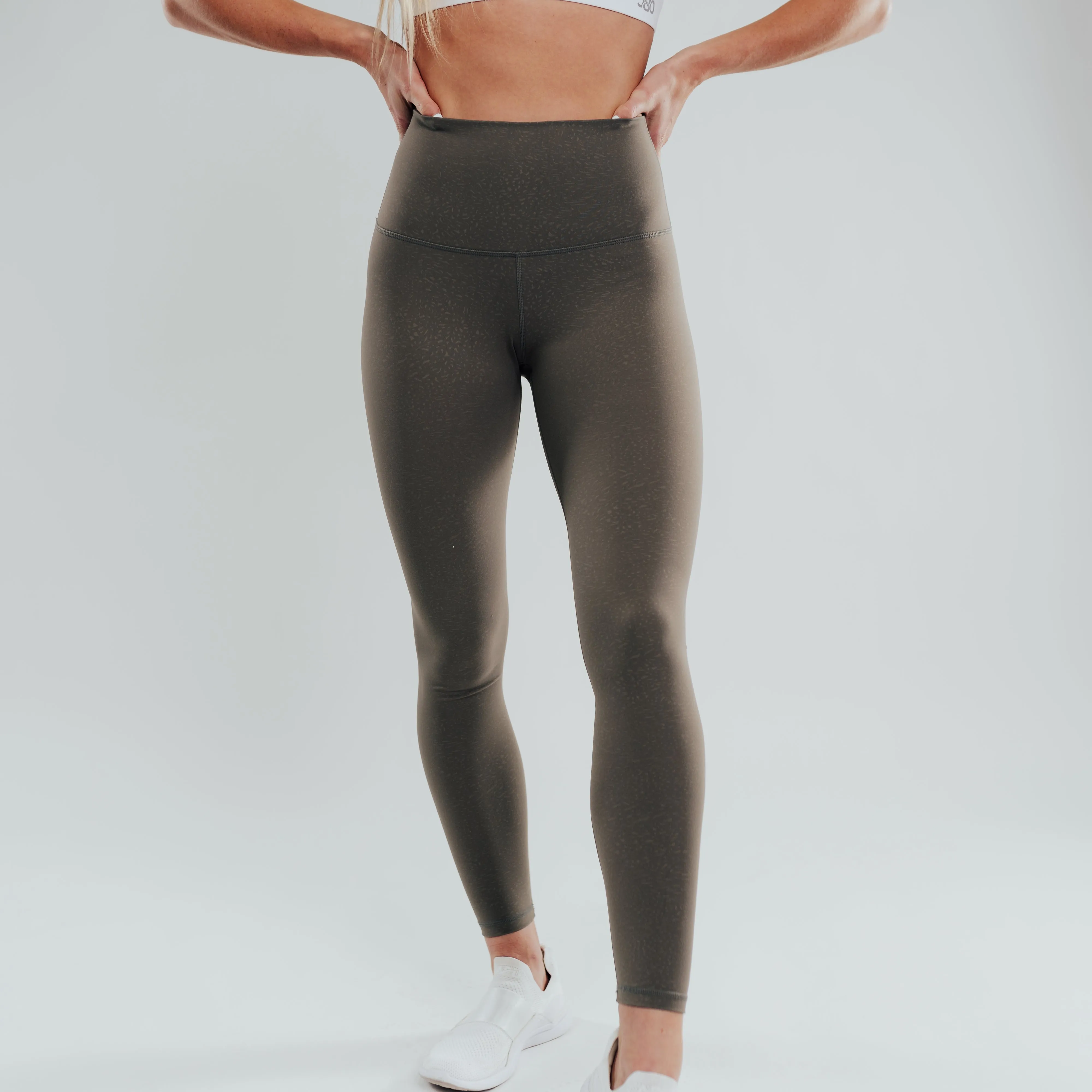 Embossed Leggings