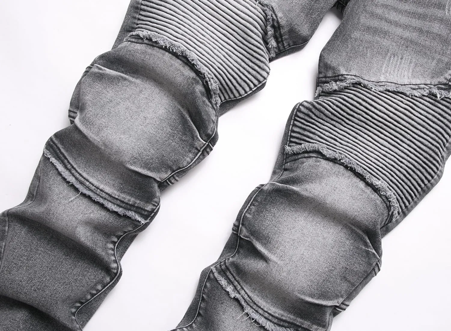 Fashion Slim Jeans Men Stretch Denim Pants