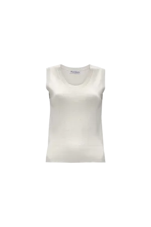 Flower Pointelle Tank Top