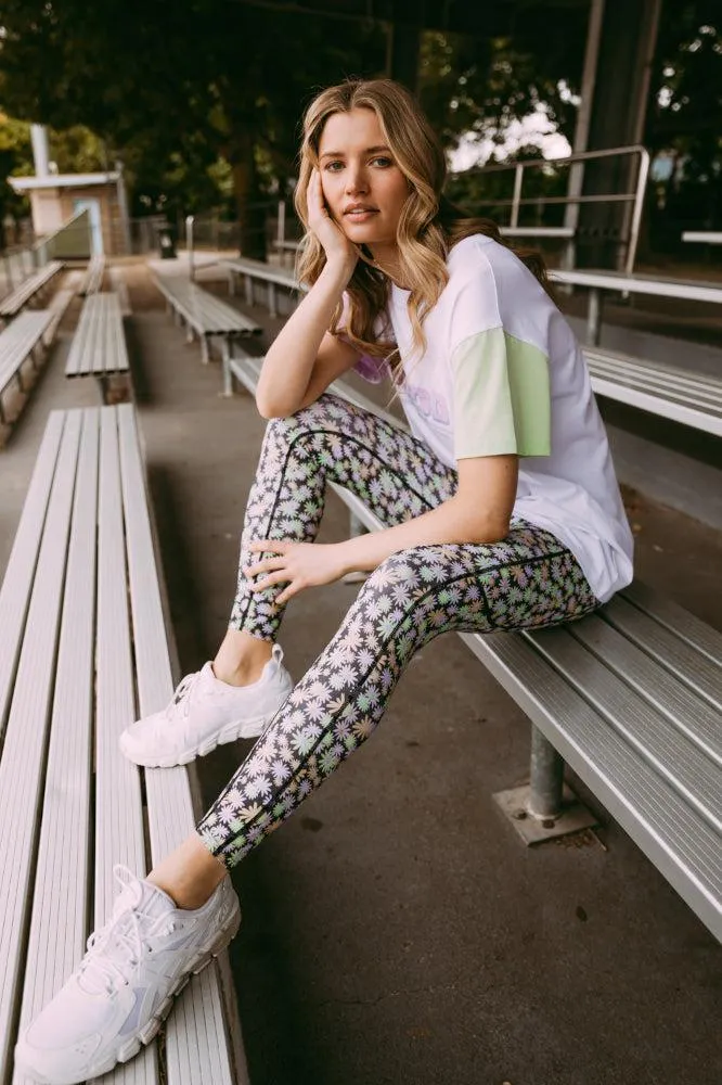 Foxwood Starter Leggings Khaki Floral