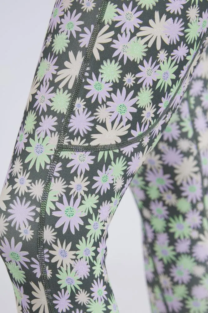 Foxwood Starter Leggings Khaki Floral