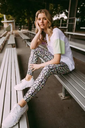 Foxwood Starter Leggings Khaki Floral