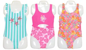 G-AL1P-18 - Wholesale Girl's One-Piece Swimsuits