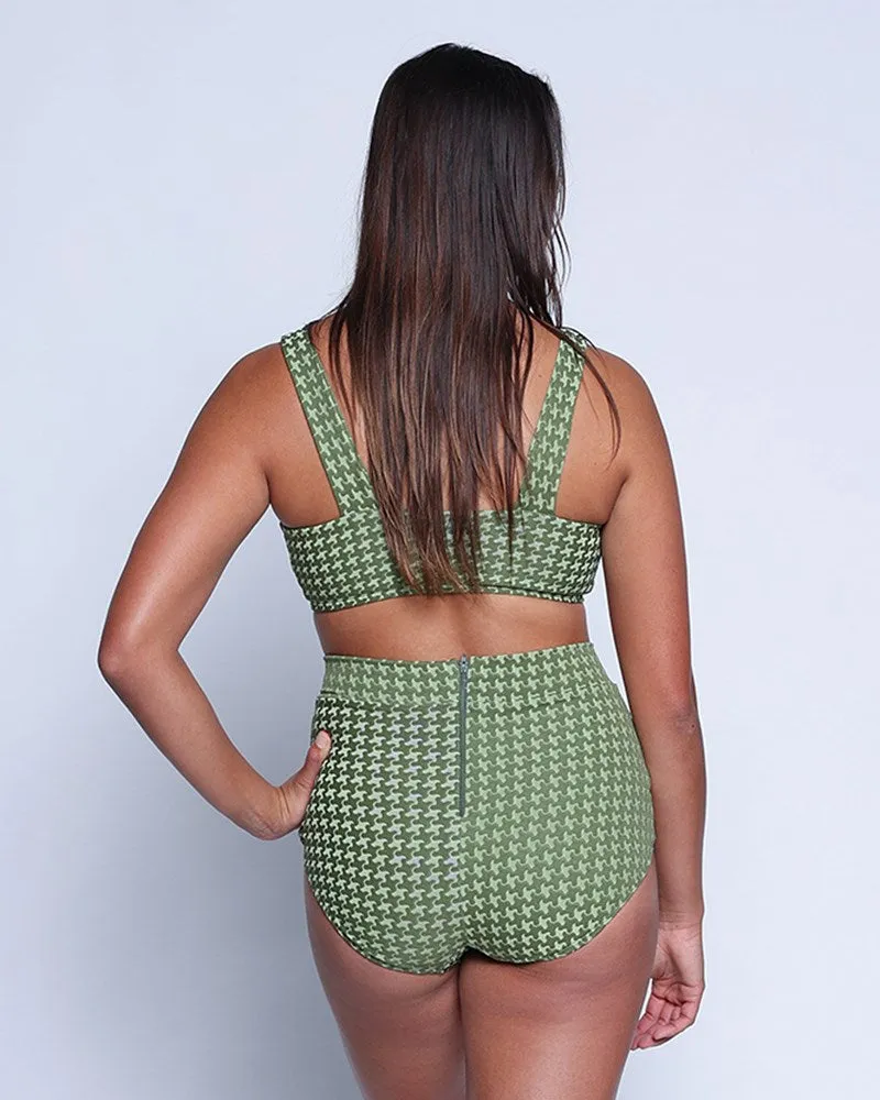 Georgia Bikini Top - Shamrock