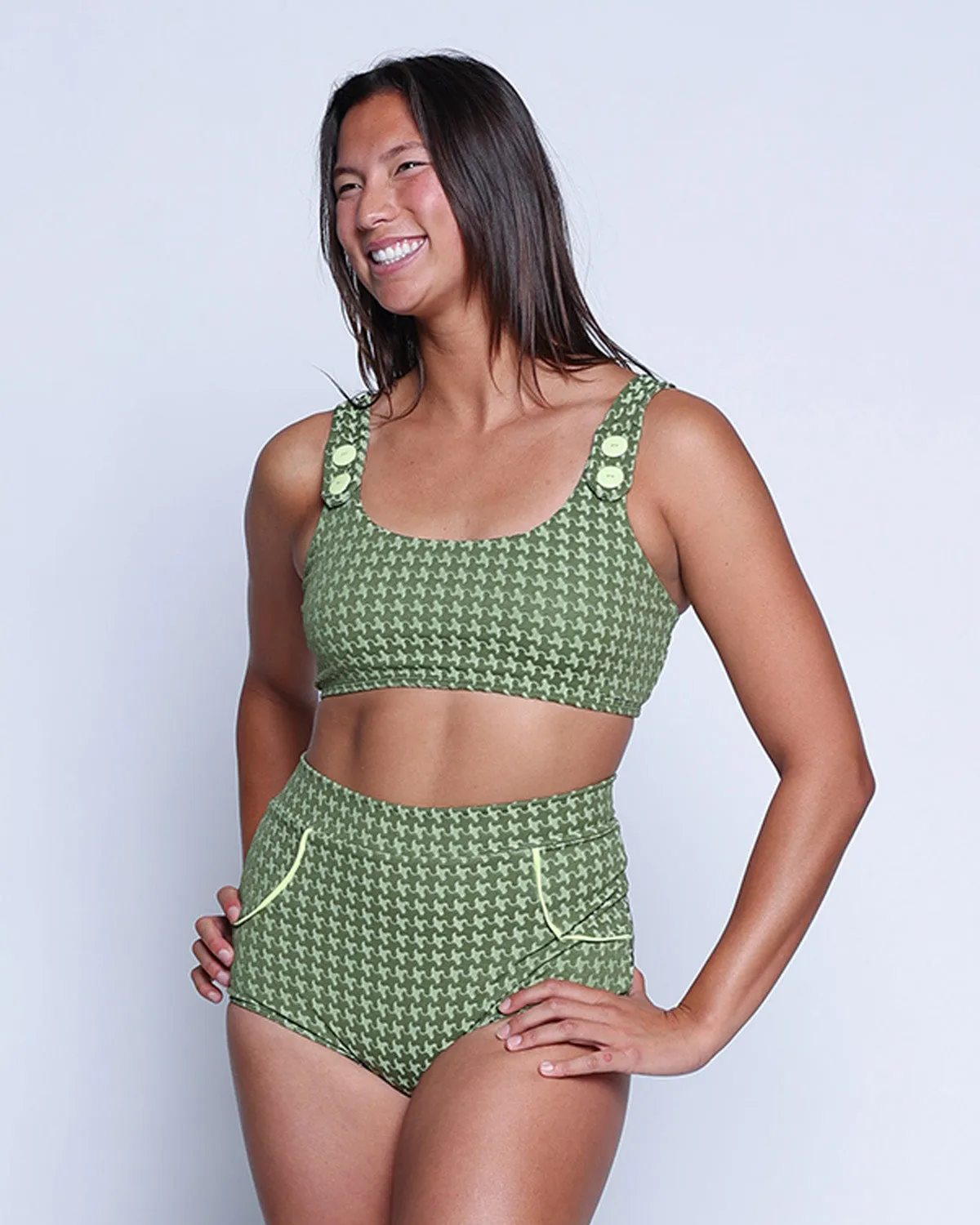 Georgia Bikini Top - Shamrock