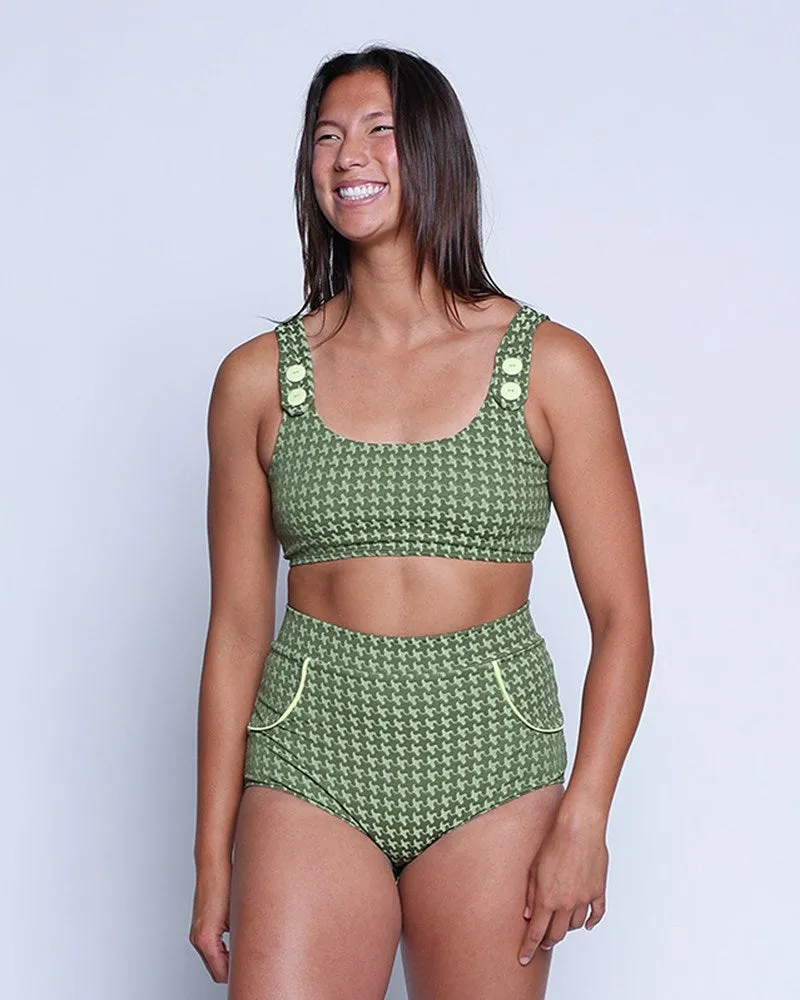 Georgia Bikini Top - Shamrock