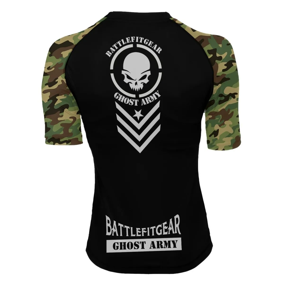 Ghost Army Women's Short Sleeve Rash Guard
