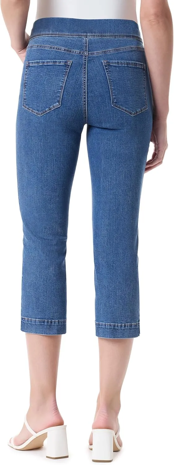 Gloria Vanderbilt Women's Amanda Pull on Capri Standard