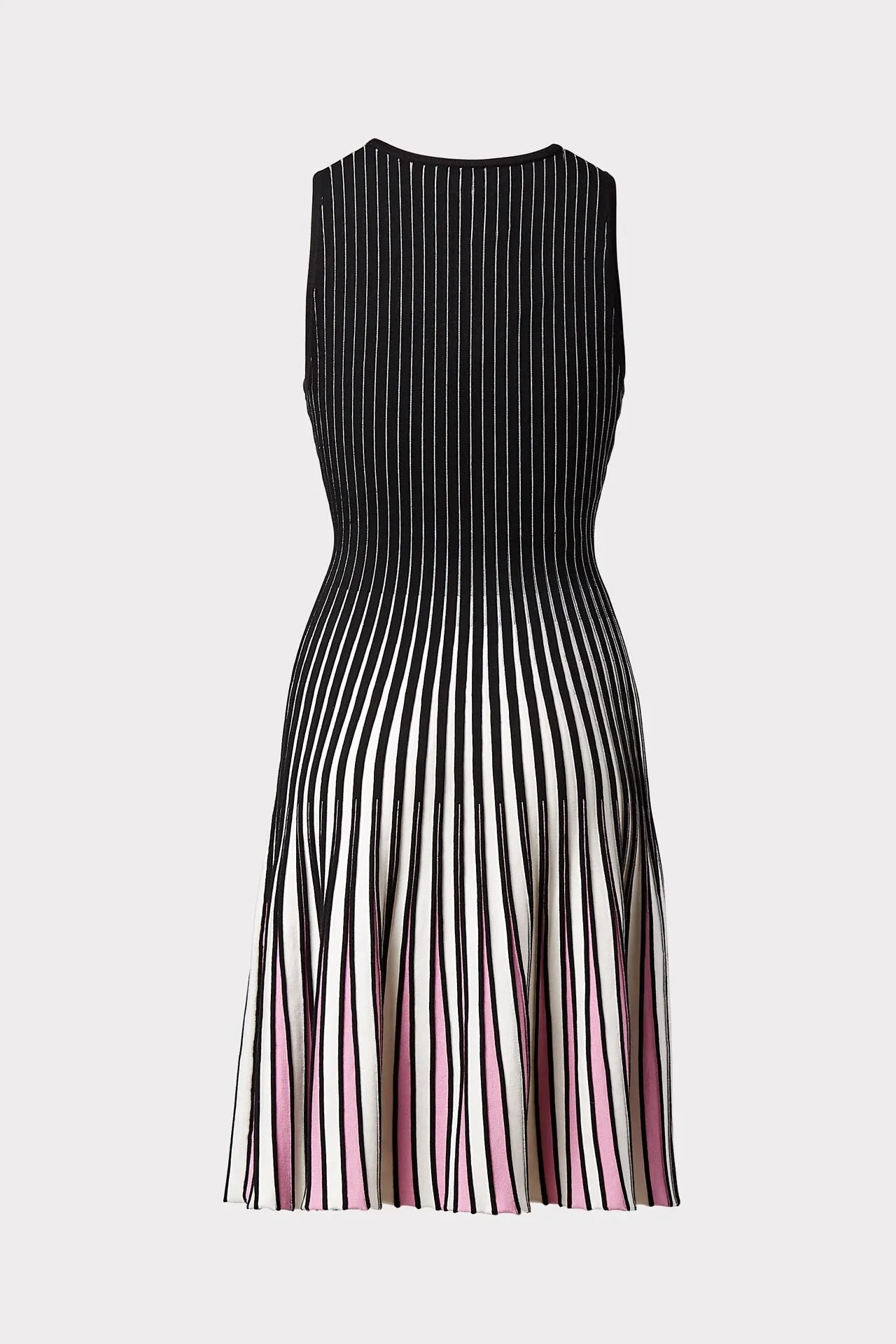Godet Stripe Fit & Flare