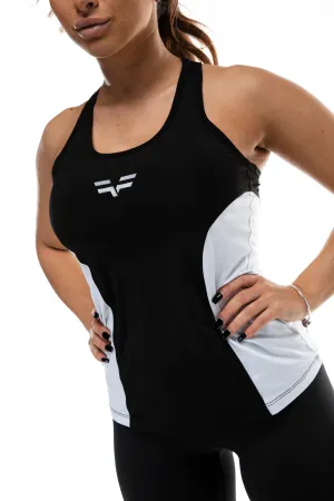 GymFreak Womens Active Vest - Black