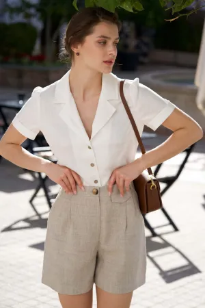 Harper Linen Shorts