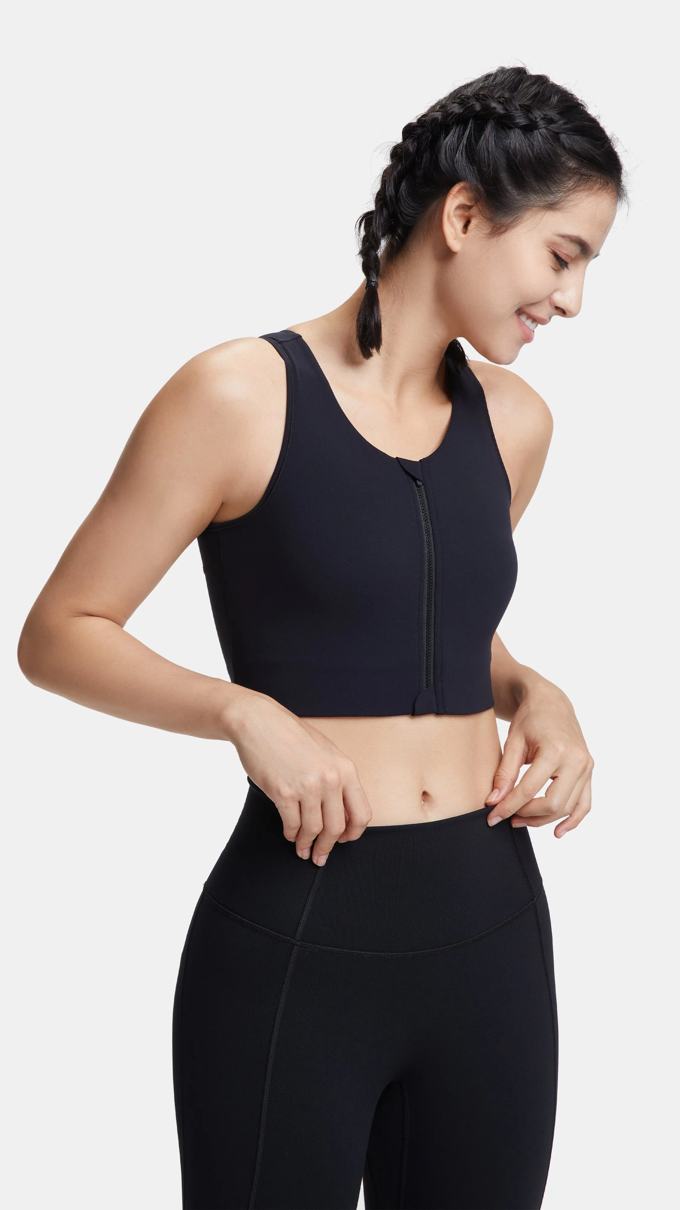 HOTSUIT Women Compressive Crop Bra