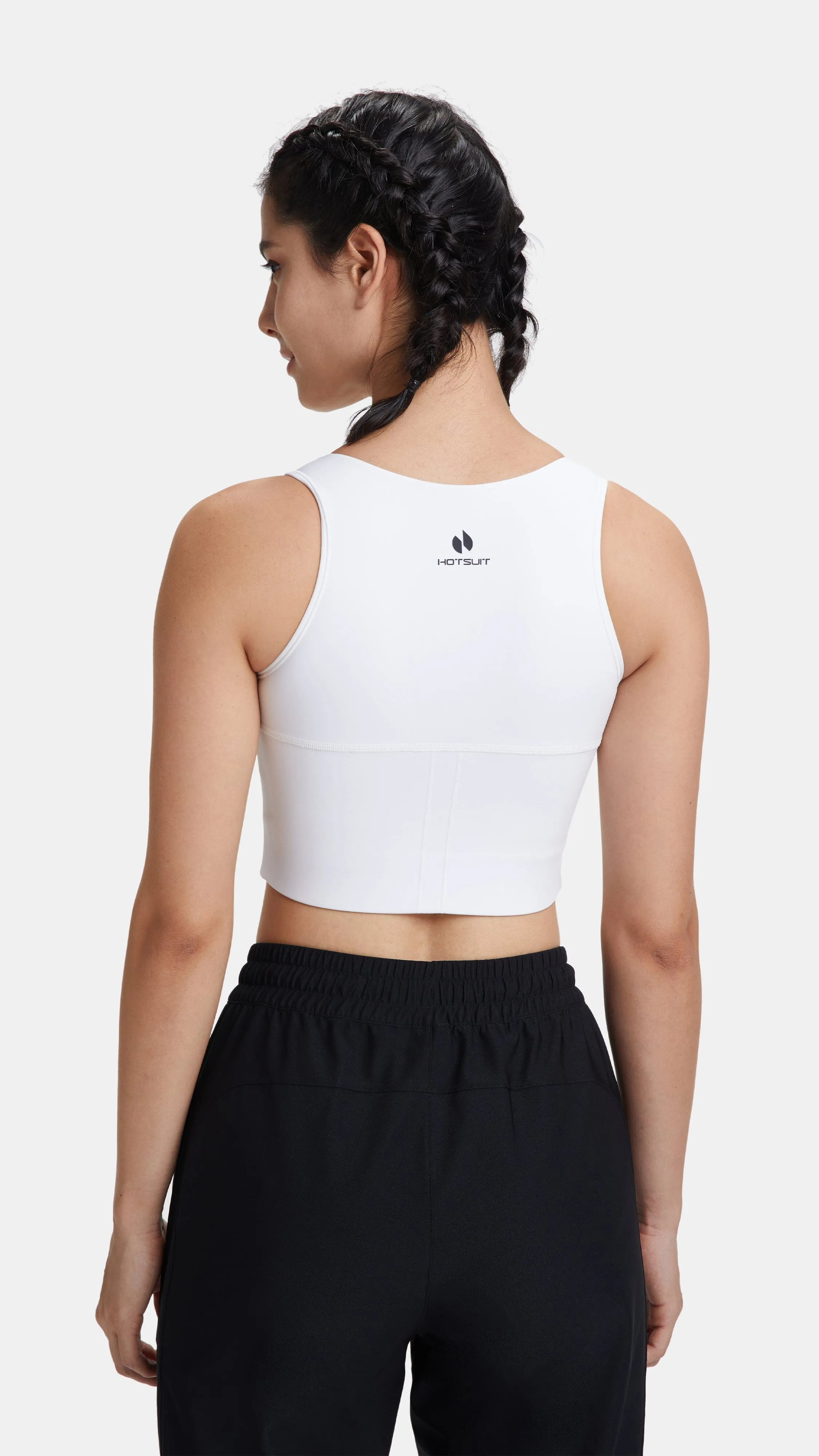 HOTSUIT Women Compressive Crop Bra