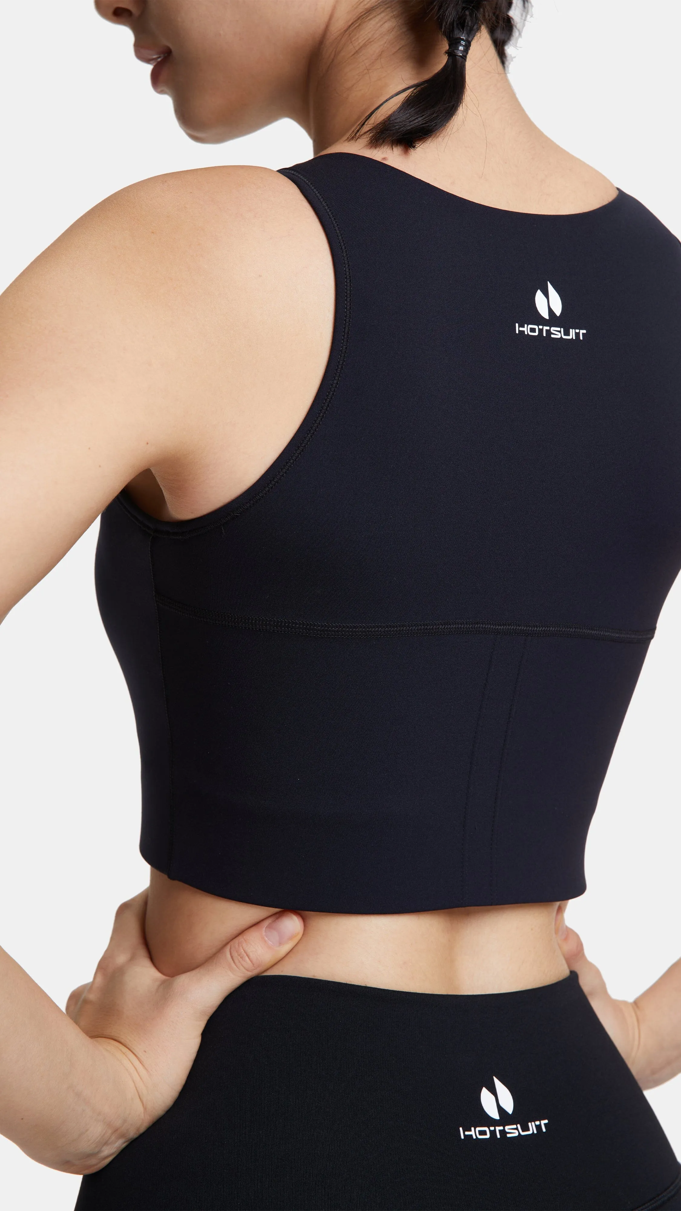 HOTSUIT Women Compressive Crop Bra