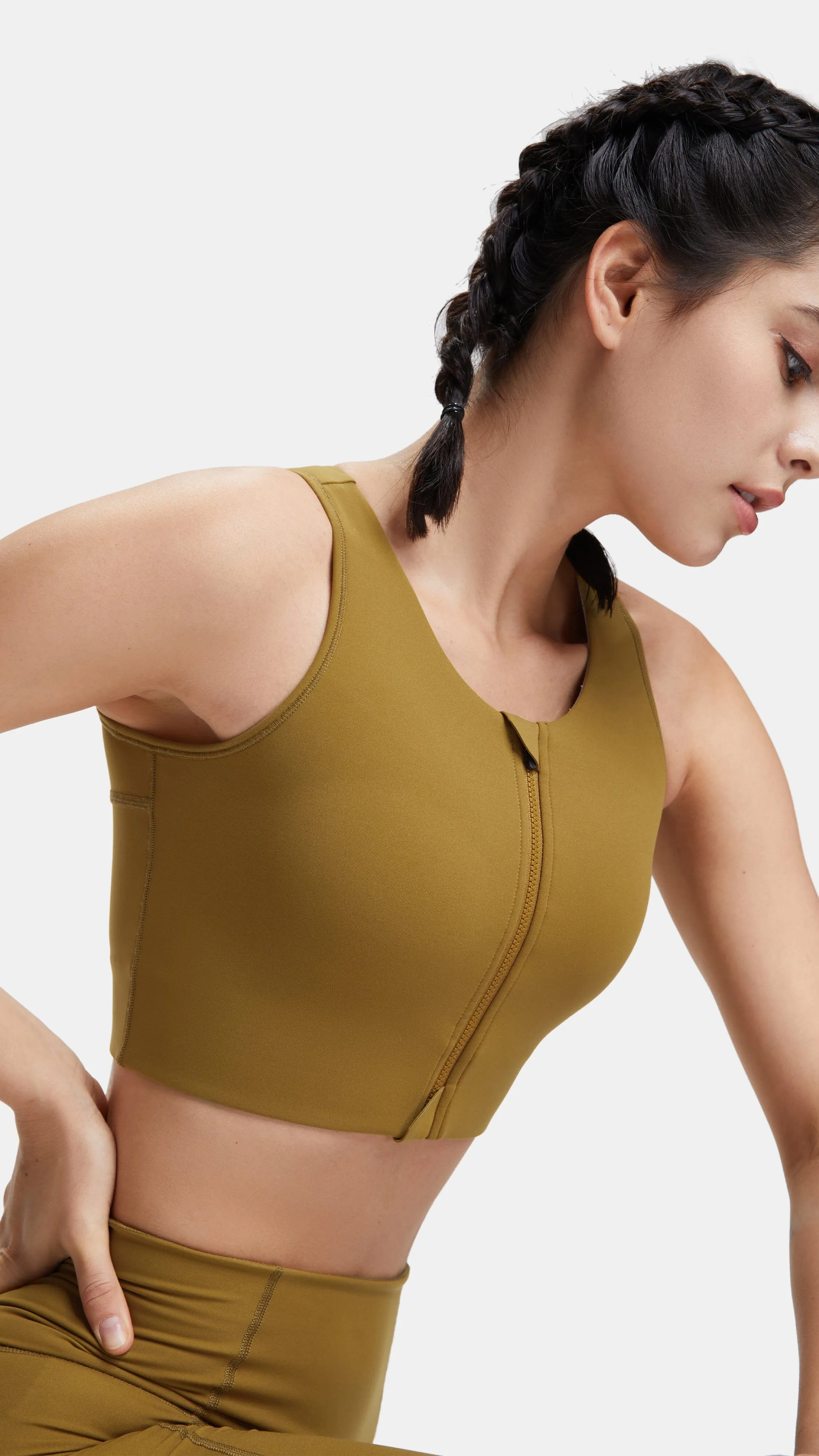 HOTSUIT Women Compressive Crop Bra